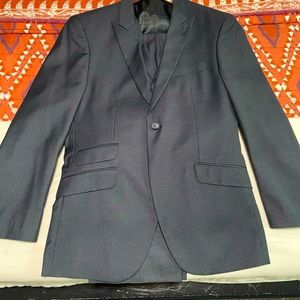 English Laundry Classic Collection 3-piece Men’s Blue Suit